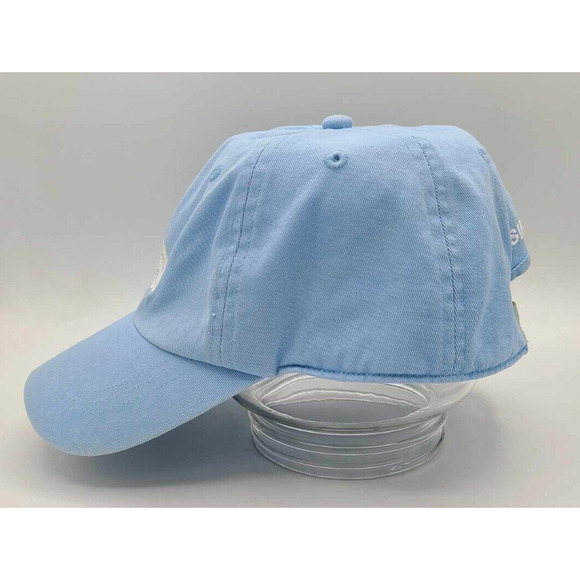 The North Face Blue Adjustable Ball Cap Logo Cotton Hat Since 1968 - Picture 8 of 8